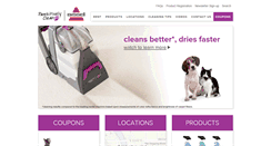 Desktop Screenshot of pawsitivelycleanpet.com